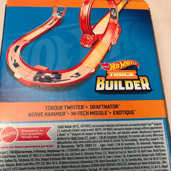 2022 Mattel Hot Wheels Track Builder Cars 5 Pack HLY69 Assorted 01806 NEW - Picture 8 of 8